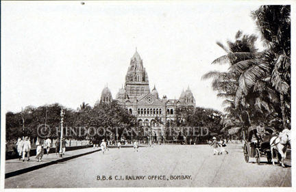 /data/Original Prints/Topography Views, City Views, Landscapes/B B AND C I RAILWAY OFFICE BOMBAY.jpg